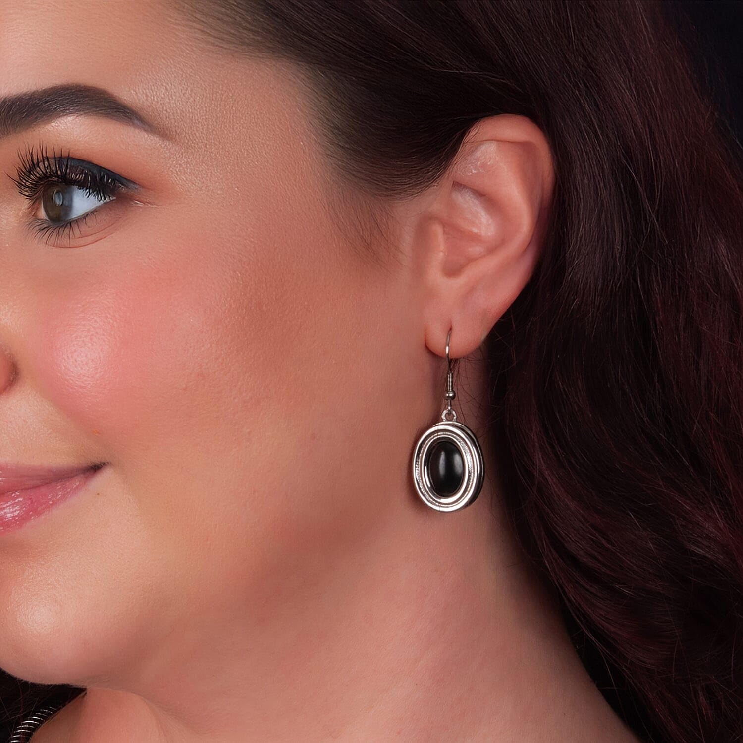 7pcs Interchangeable Multi Gemstone 56.00 ctw Earrings in Stainless Steel Gifts - Image 2