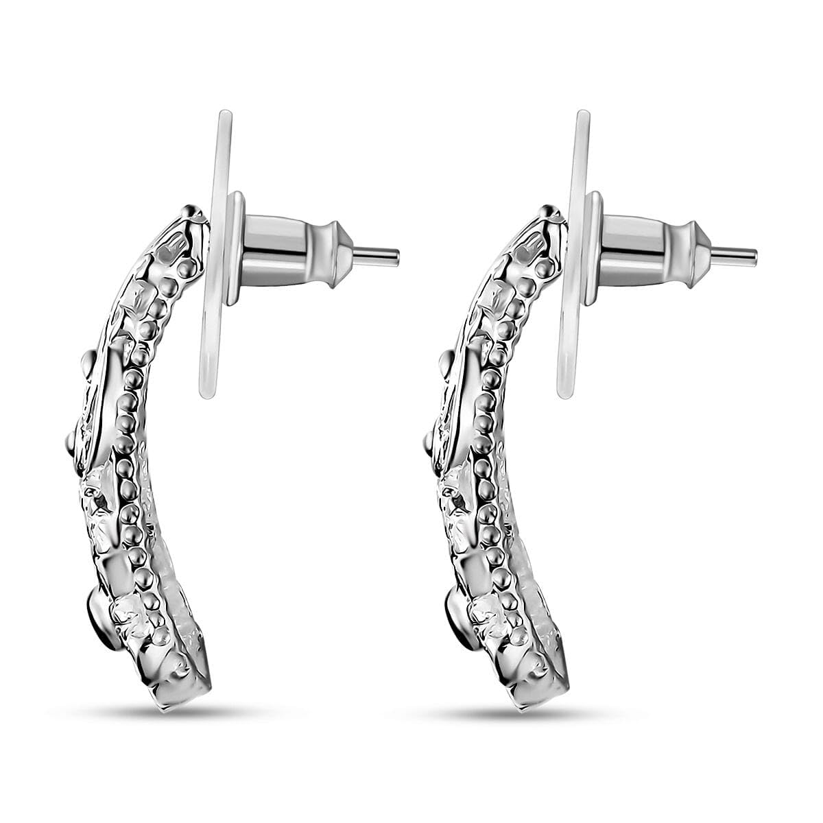 925 Sterling Silver Earrings for Women Jewelry Birthday Christmas Gifts 3.50 Grams - Image 4