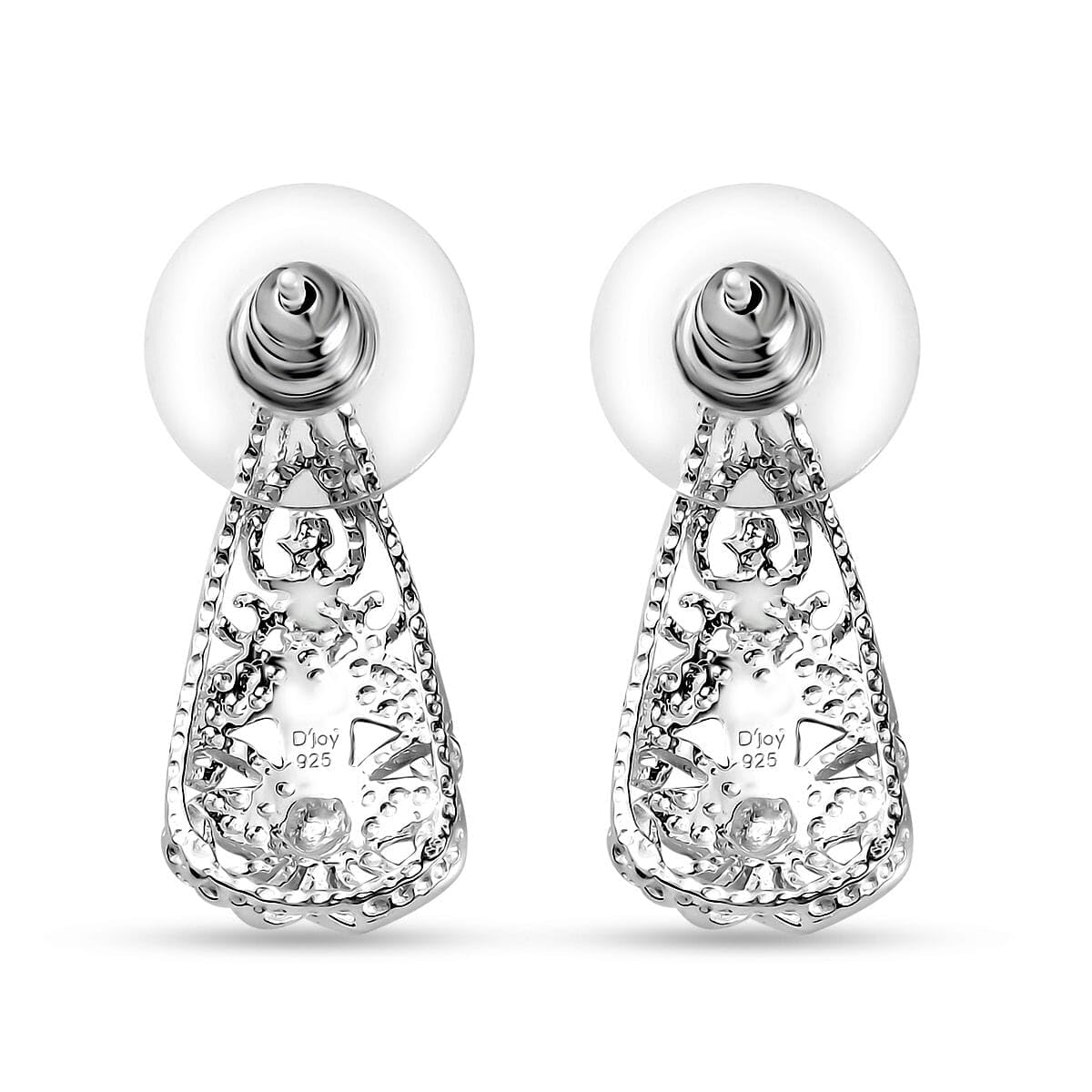 925 Sterling Silver Earrings for Women Jewelry Birthday Christmas Gifts 3.50 Grams - Image 5
