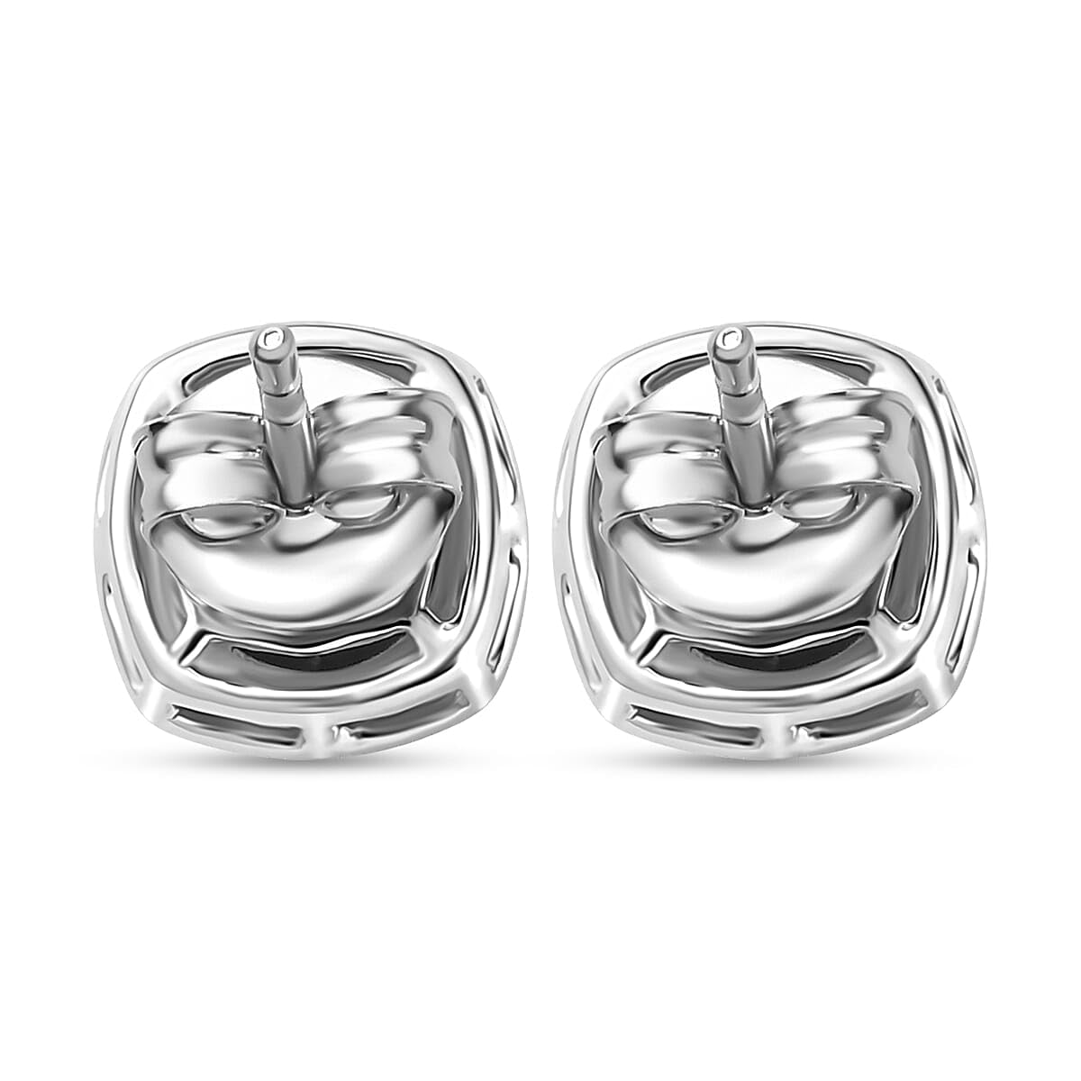Certified & Appraised AAA Luxuriant Lab Grown Alexandrite and G-H SI Lab Grown Diamond 2.90 ctw Earrings in 10K White Gold Christmas Gifts - Image 2