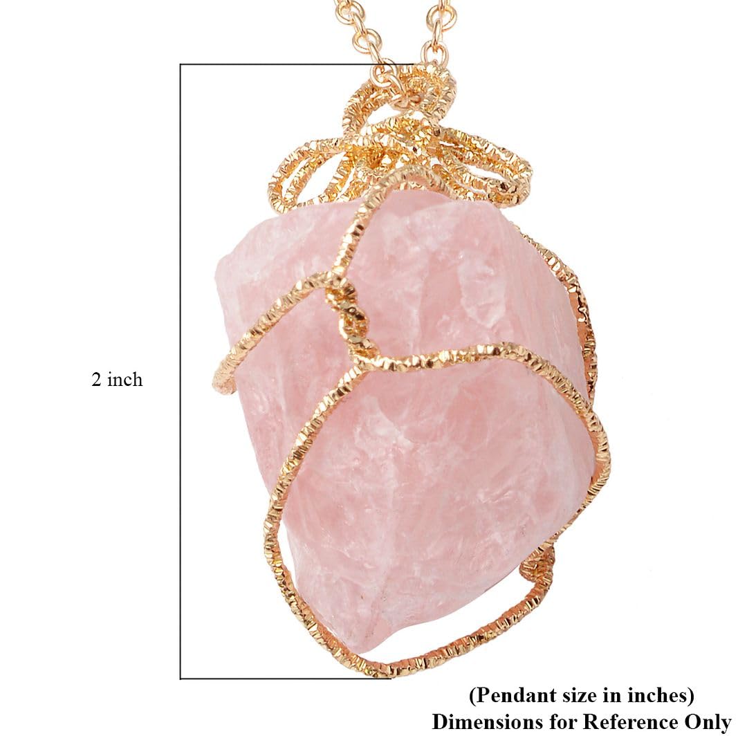 Crystal Necklaces - Handmade Healing Amethyst & Rose Quartz, Fluorite & White Crystal, Citrine & Tiger's Eye Raw Gemstone Necklace Sets - 24" Necklace Set of 2 Jewelry Women Christmas Gifts - Image 4