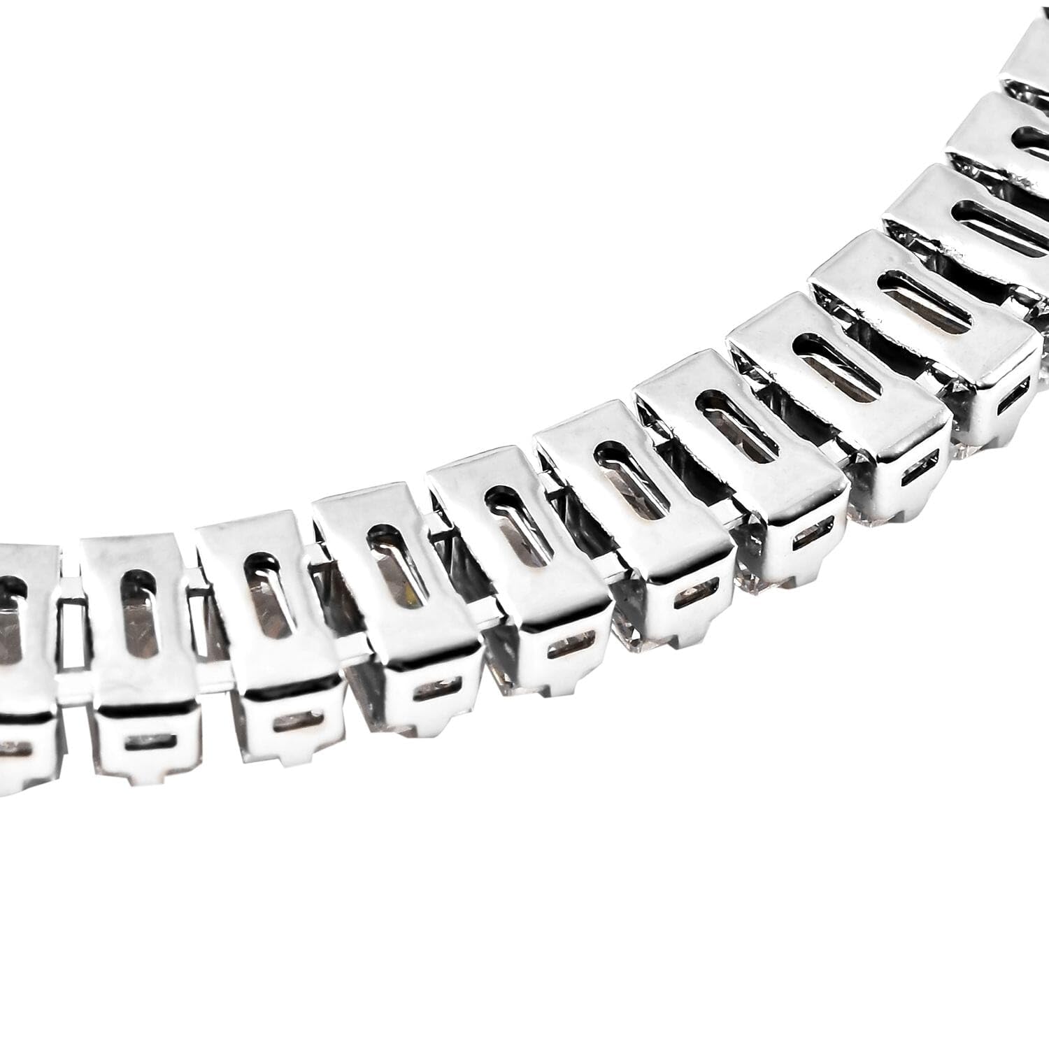 Cubic Zirconia Bolo Tennis Bracelet for Women - White Adjustable Tennis Bracelets Cute Cubic Zirconia Statement Jewelry - Engagement, Wedding, Anniversary - Birthday Christmas Gifts for Womens - Image 5
