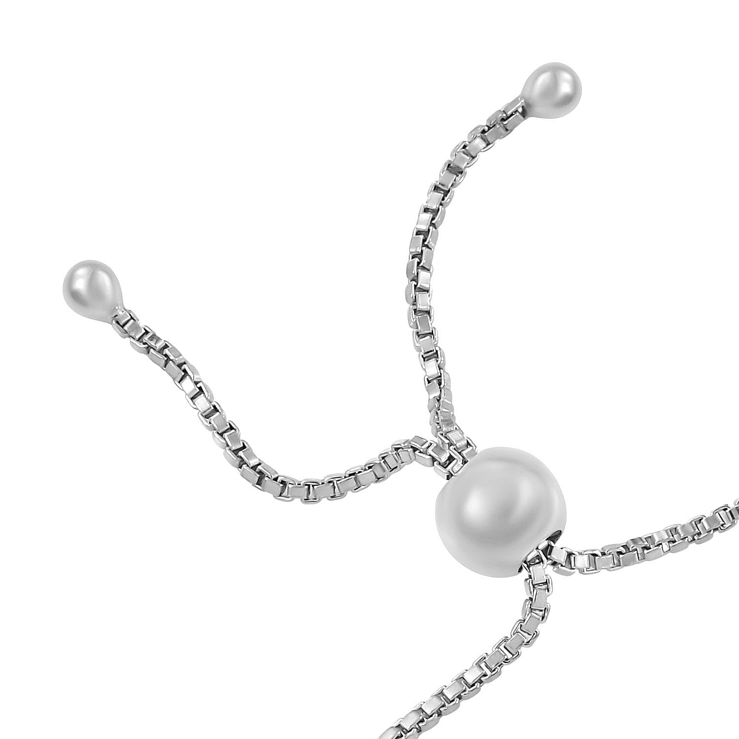 Cubic Zirconia Bolo Tennis Bracelet for Women - White Adjustable Tennis Bracelets Cute Cubic Zirconia Statement Jewelry - Engagement, Wedding, Anniversary - Birthday Christmas Gifts for Womens - Image 6