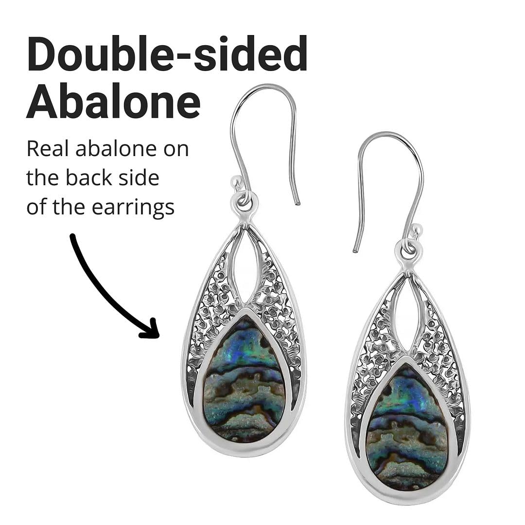 Drop Earrings for Women Dangle - Unique Boho Beach Earrings in 925 Sterling Silver - Costume Vintage Jewelry Birthday Christmas Gifts - Image 5