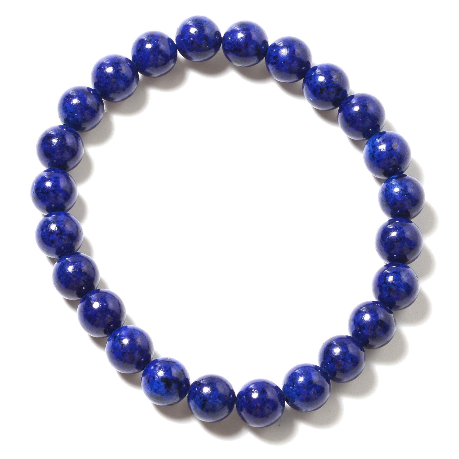 Shop LC 925 Sterling Silver Natural Tigers Eye Beaded Bracelet Earrings and Mala Choker Necklace & Beads Strand Endless Choker Necklace Jewelry Gifts Sets Gifts for Women - Image 7