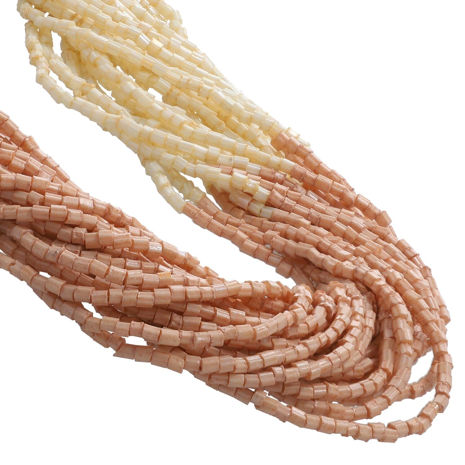 Shop LC Choker Beaded Necklace for Women Jewelry Ivory Glass Seed Fashion Mothers Day Gifts - Image 3