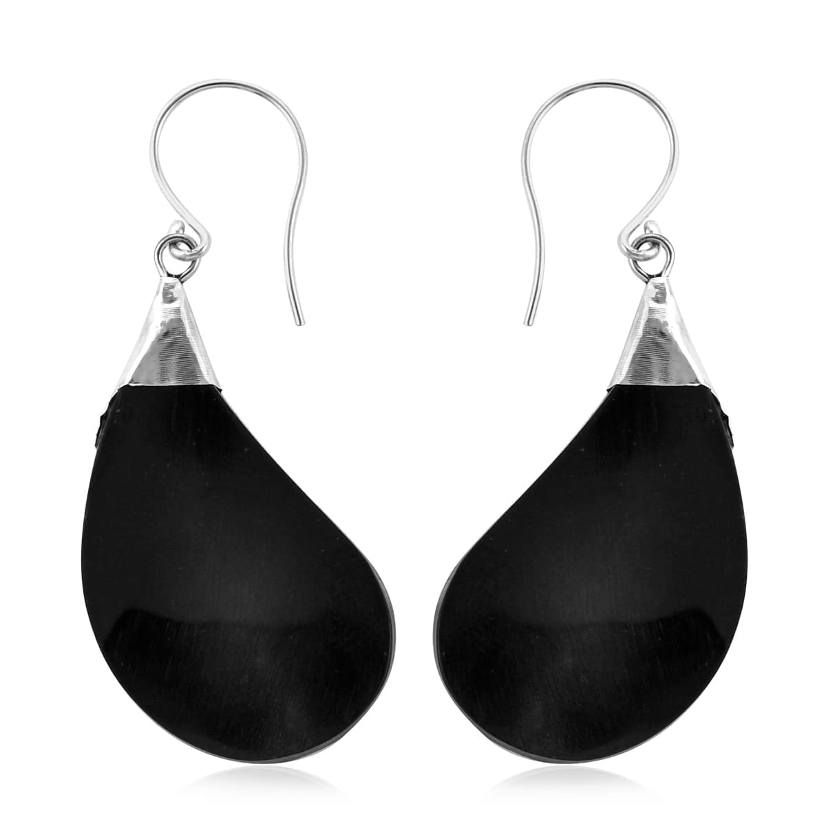 SHOP LC DELIVERING JOY 925 Sterling Silver Abalone Shell Dangle Drop Earrings Stylish Fashion Beach Jewelry Gifts for Women - Image 8