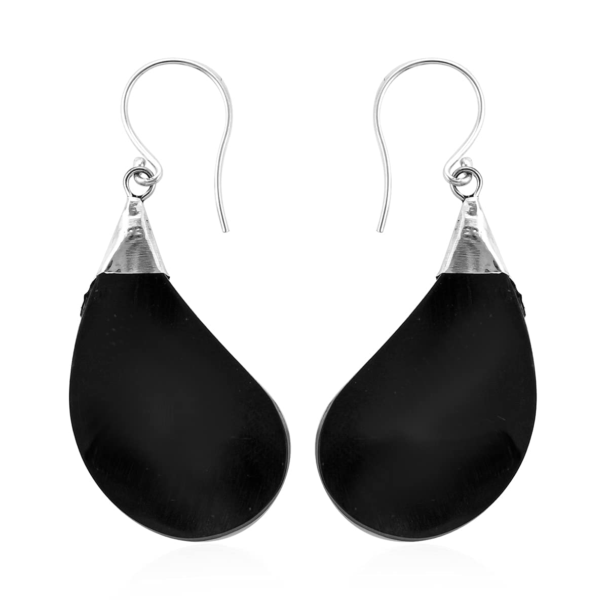 SHOP LC DELIVERING JOY 925 Sterling Silver Abalone Shell Dangle Drop Earrings Stylish Fashion Beach Jewelry Gifts for Women - Image 9