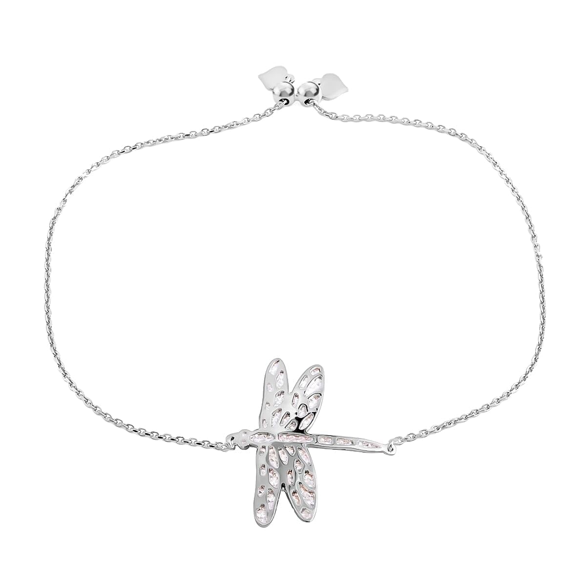 SHOP LC DELIVERING JOY 925 Sterling Silver Bolo Adjustable Bracelet Dragonfly for Women Jewelry for Women Costume Jewelry Birthday Christmas Gifts