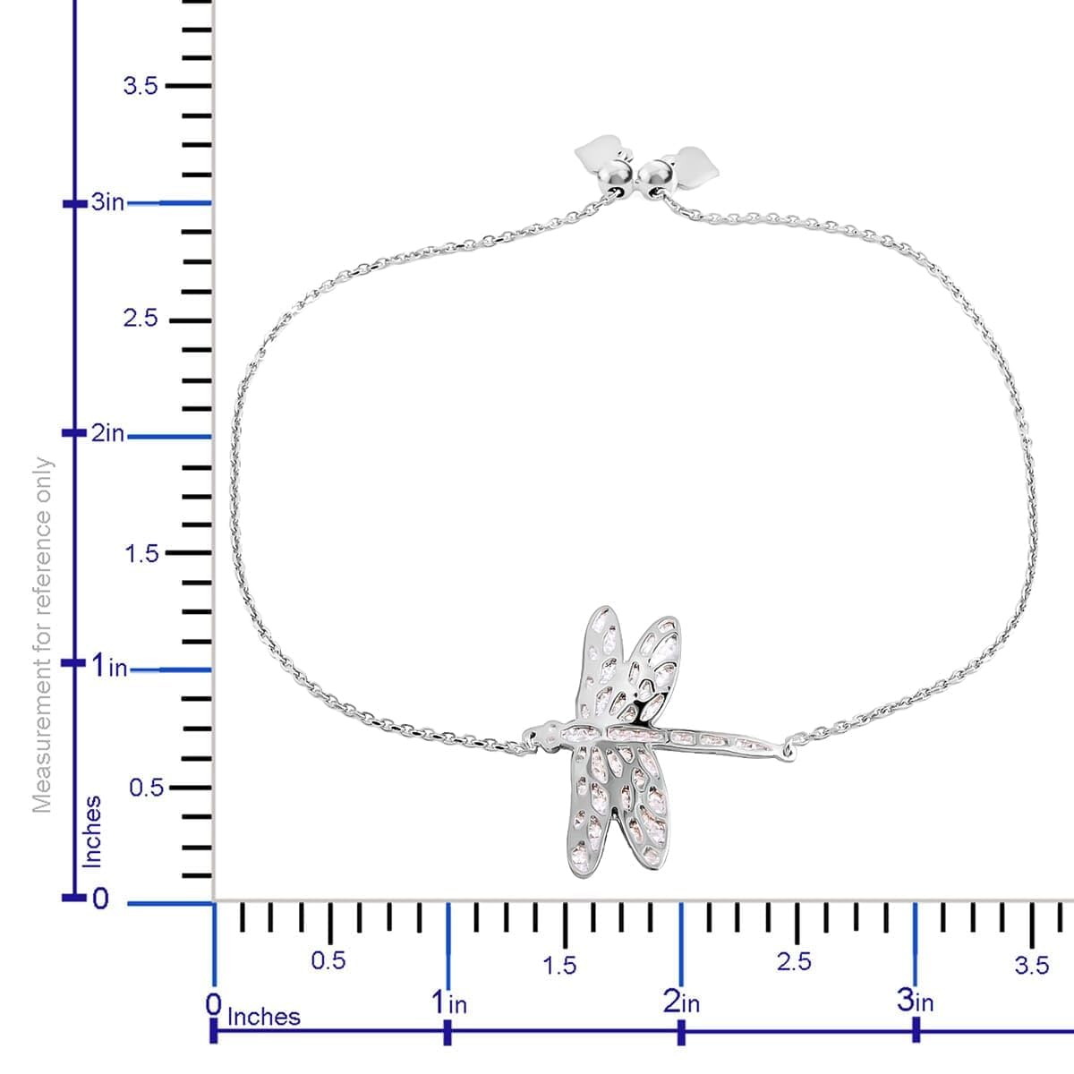 SHOP LC DELIVERING JOY 925 Sterling Silver Bolo Adjustable Bracelet Dragonfly for Women Jewelry for Women Costume Jewelry Birthday Christmas Gifts - Image 3