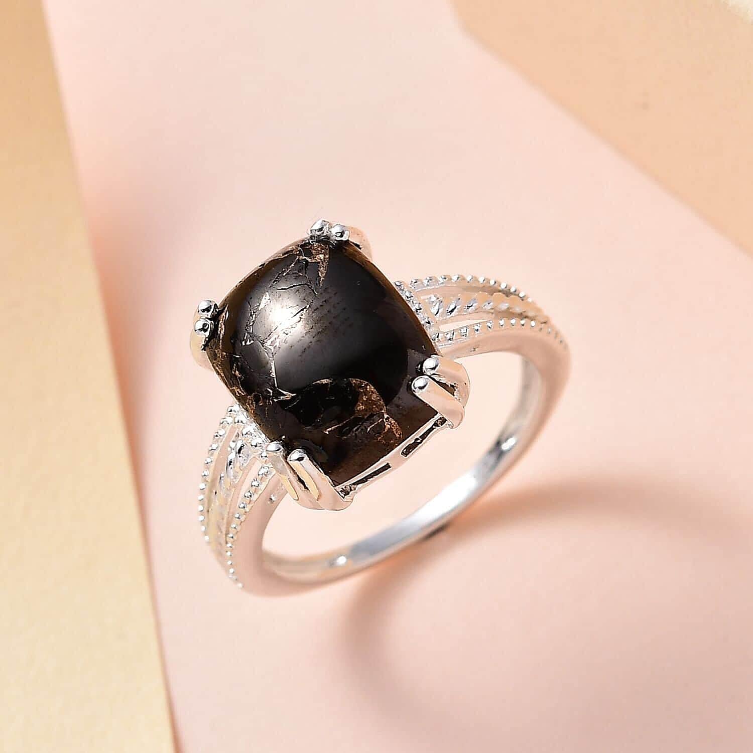 SHOP LC DELIVERING JOY 925 Sterling Silver Gemstones Ring for Women Jewelry Birthday Christmas Gifts for Women - Image 2