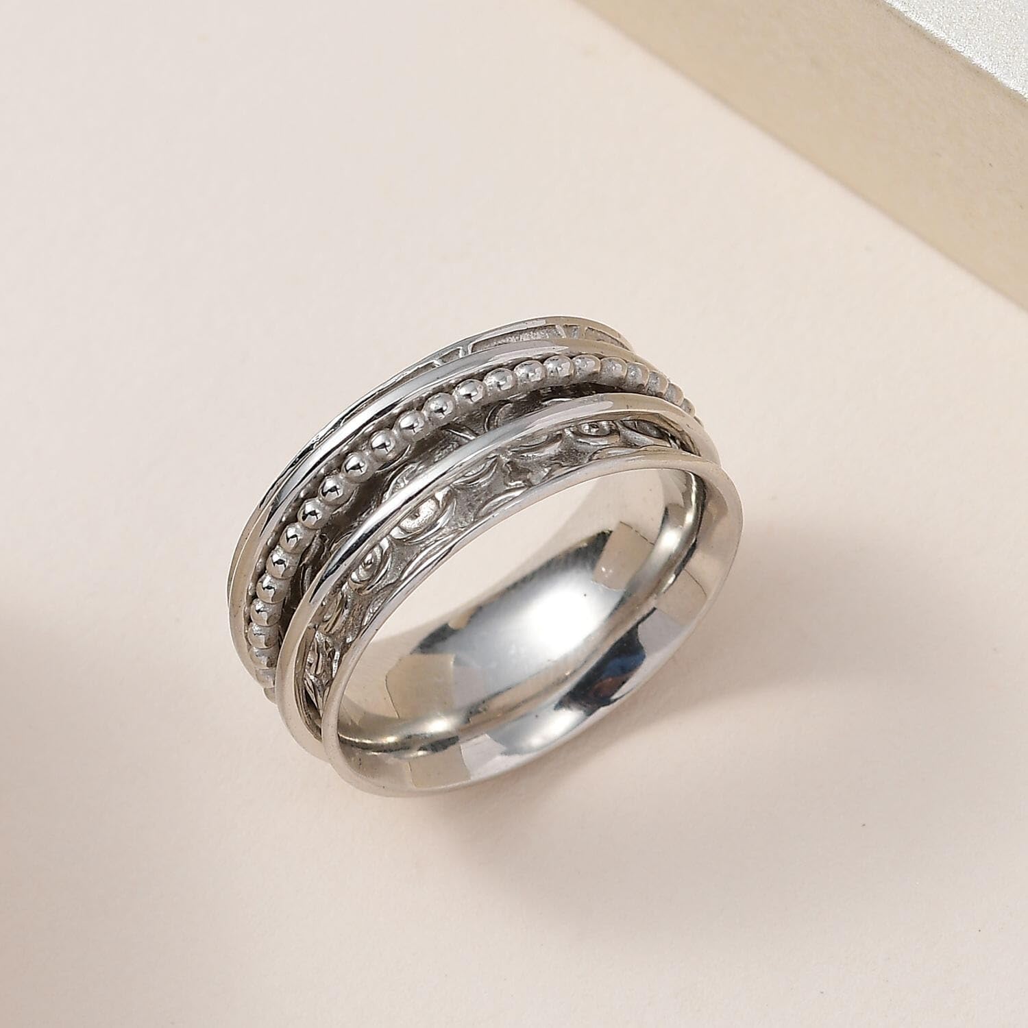 SHOP LC DELIVERING JOY 925 Sterling Silver Ring for Women Jewelry Birthday Christmas Gifts Size 9.0 - Image 5
