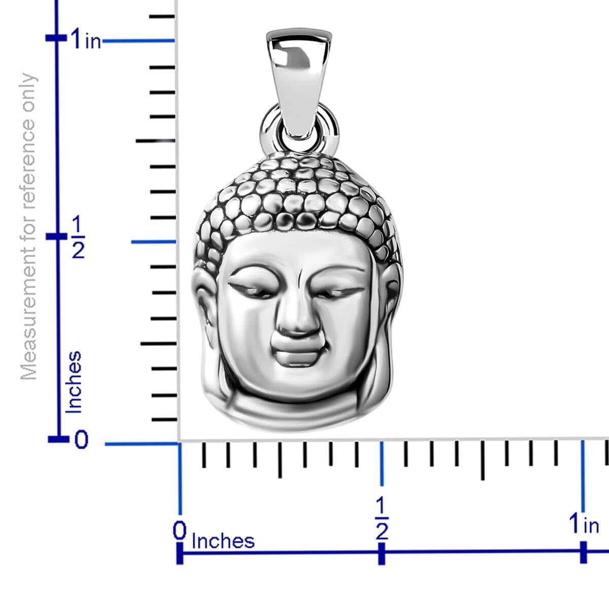 SHOP LC DELIVERING JOY 925 Sterling Silver Unisex Meditation fortune Tibetan Buddha Head Charm Prayer Religious Pendant for Women Jewelrys (Carved/Hematite) Birthday Christmas Gifts for Women - Image 3