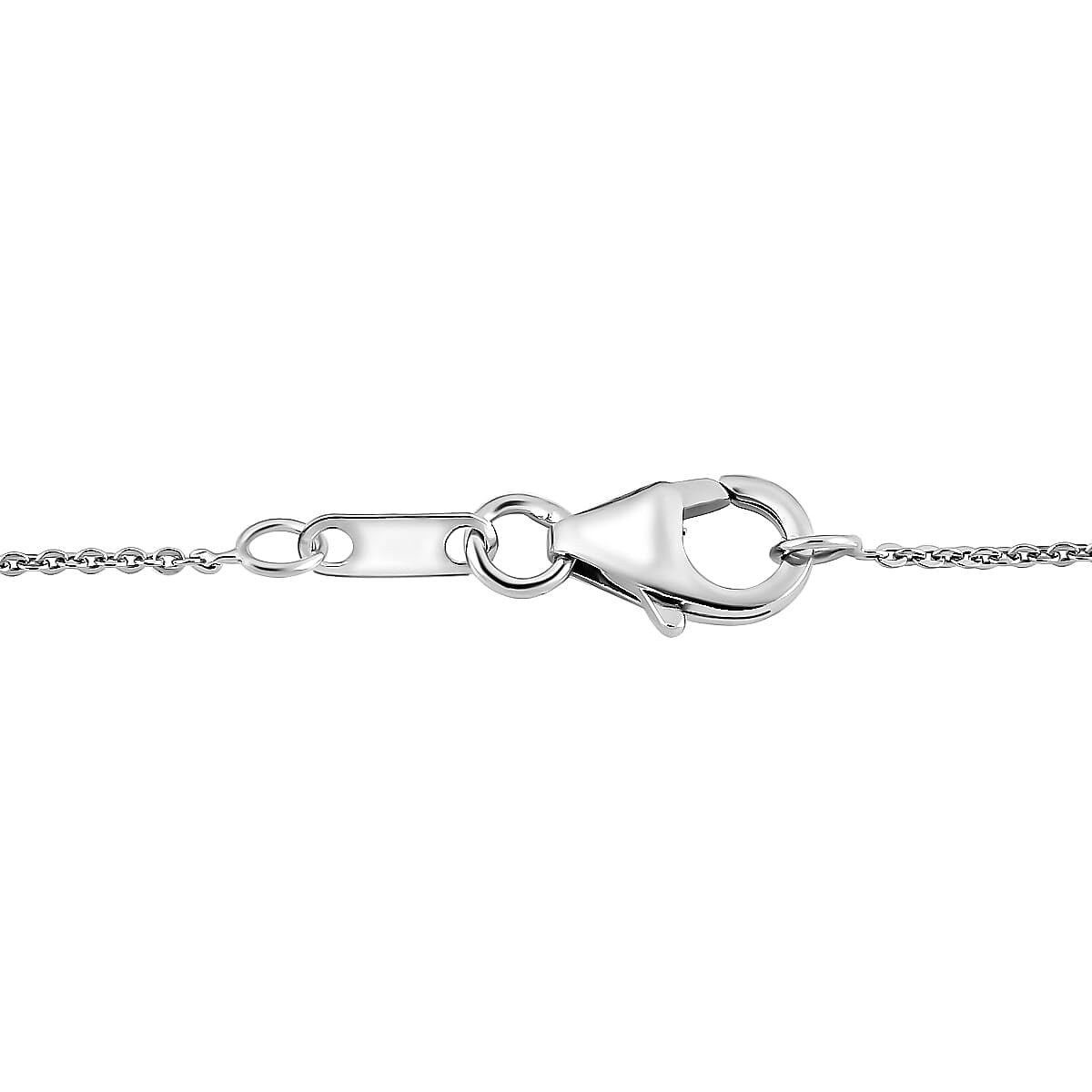 SHOP LC DELIVERING JOY Color Change Garnet and Moissanite 3.50 ctw Starburst Elegance Pendant Necklace in Rhodium Over Sterling Silver 20 Inches Christmas Gifts