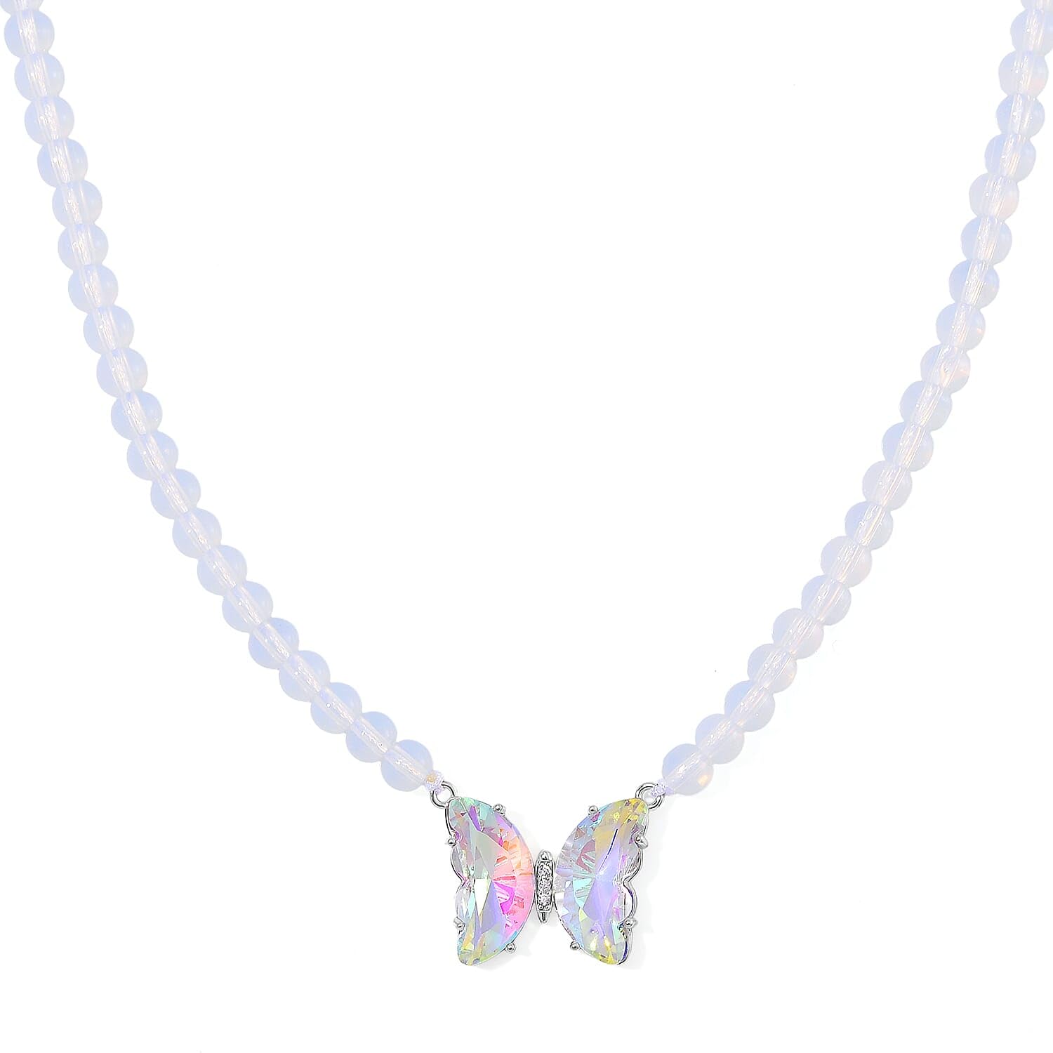 SHOP LC DELIVERING JOY Glass, Cubic Zirconia Necklace 17-22 In Earrings Goldtone - Image 3