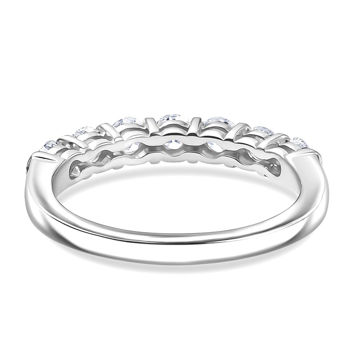 SHOP LC DELIVERING JOY Luxuriant Lab Grown Diamond SII1 2.80 ctw Bubbles Ring Size 6 and Stud Earrings and Bracelet 7.25In in Rhodium Over Sterling Silver Christmas Gifts - Image 3