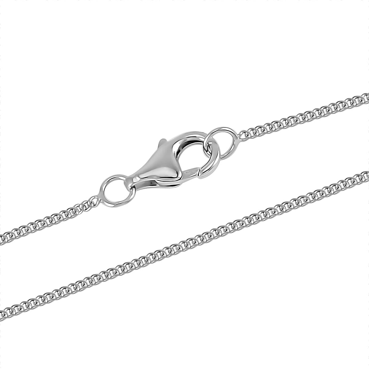 SHOP LC DELIVERING JOY Sapphire Moissanite Rhodium Plated 925 Sterling Silver 18K Vermeil Yellow Gold Plated Pendant Necklace for Women Jewelry Birthday Christmas Gifts Size 18 Inches Ct 11.89 - Image 5