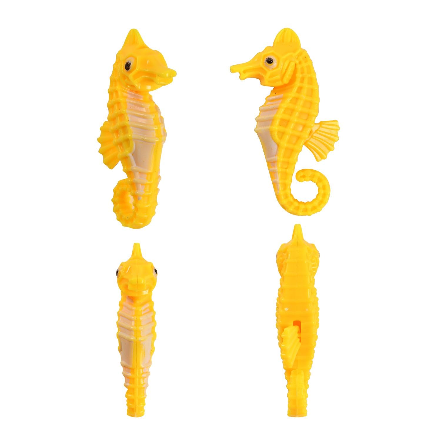 SHOP LC DELIVERING JOY Seahorse Bubble Lights Lamp with 6LED Automatic Color Changing Night Light with Moving Tower Fish Lamp for Home Decorations Anniversarys Gifts - 1.90Feet - Image 7