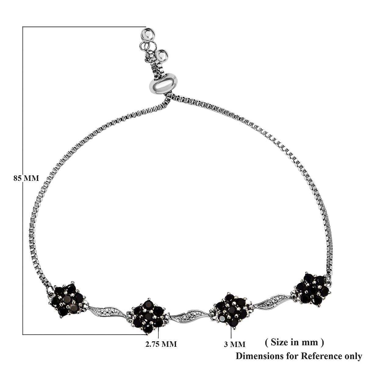 SHOP LC DELIVERING JOY Stainless Steel Bolo Bangle Bracelet for Mom Daughter Wife Women - Cute Sparkling Durable Bracelets Bangles Her Craftmanship Engagement Wedding Anniversary Birthday for Women - Image 5