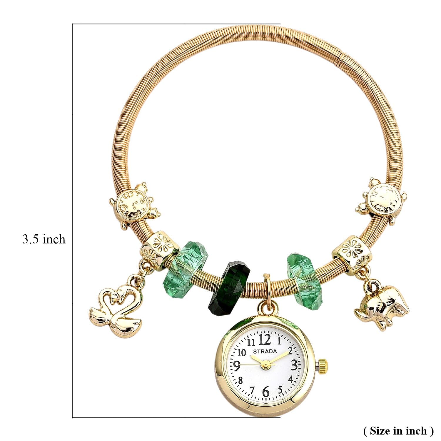 SHOP LC DELIVERING JOY Strada SL68 Quartz Movement Bracelet Watch in Silvertone - Image 6