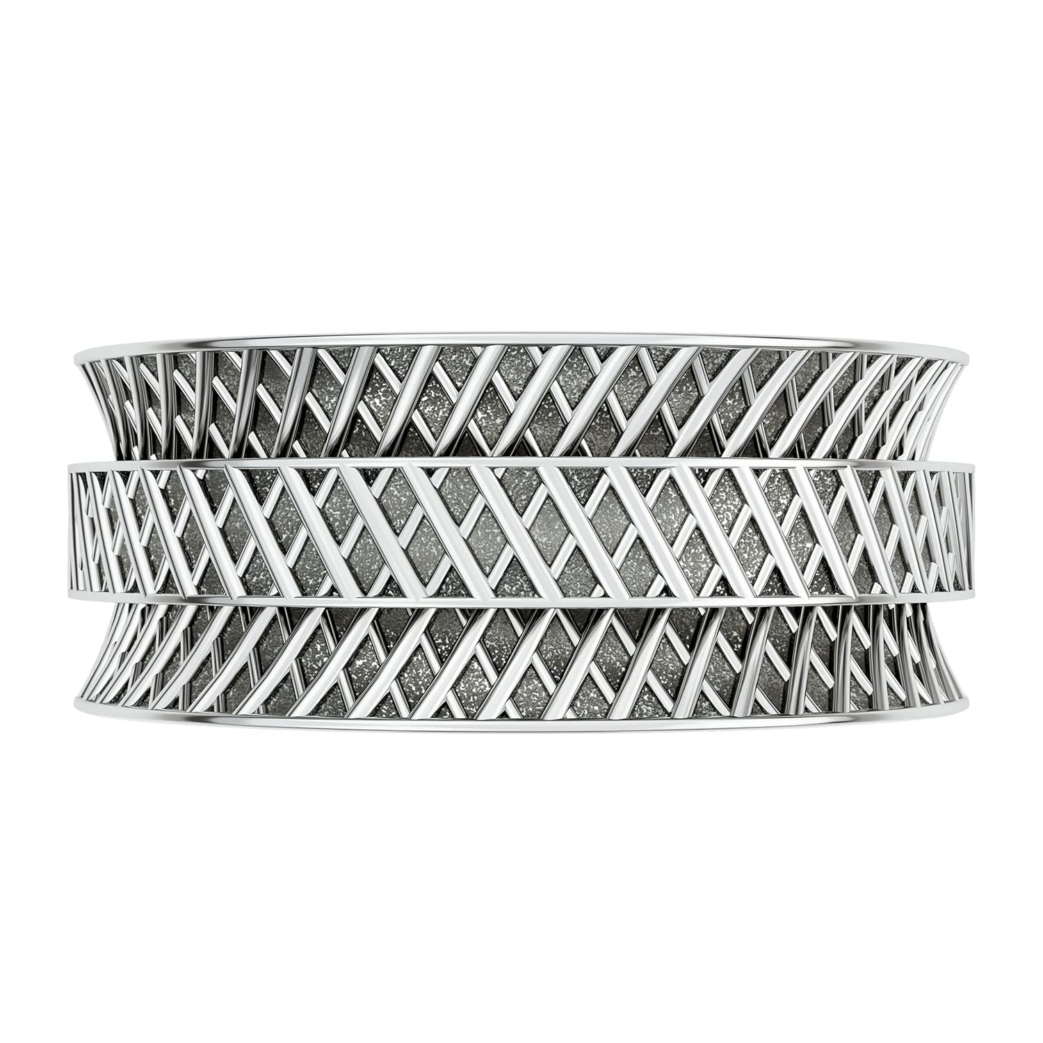 Shop LC Mens Womens Cross Prayer Spinner Band Ring 925 Sterling Silver Statement Boho Handmade Stress Relieving Jewelry Gifts - Image 5