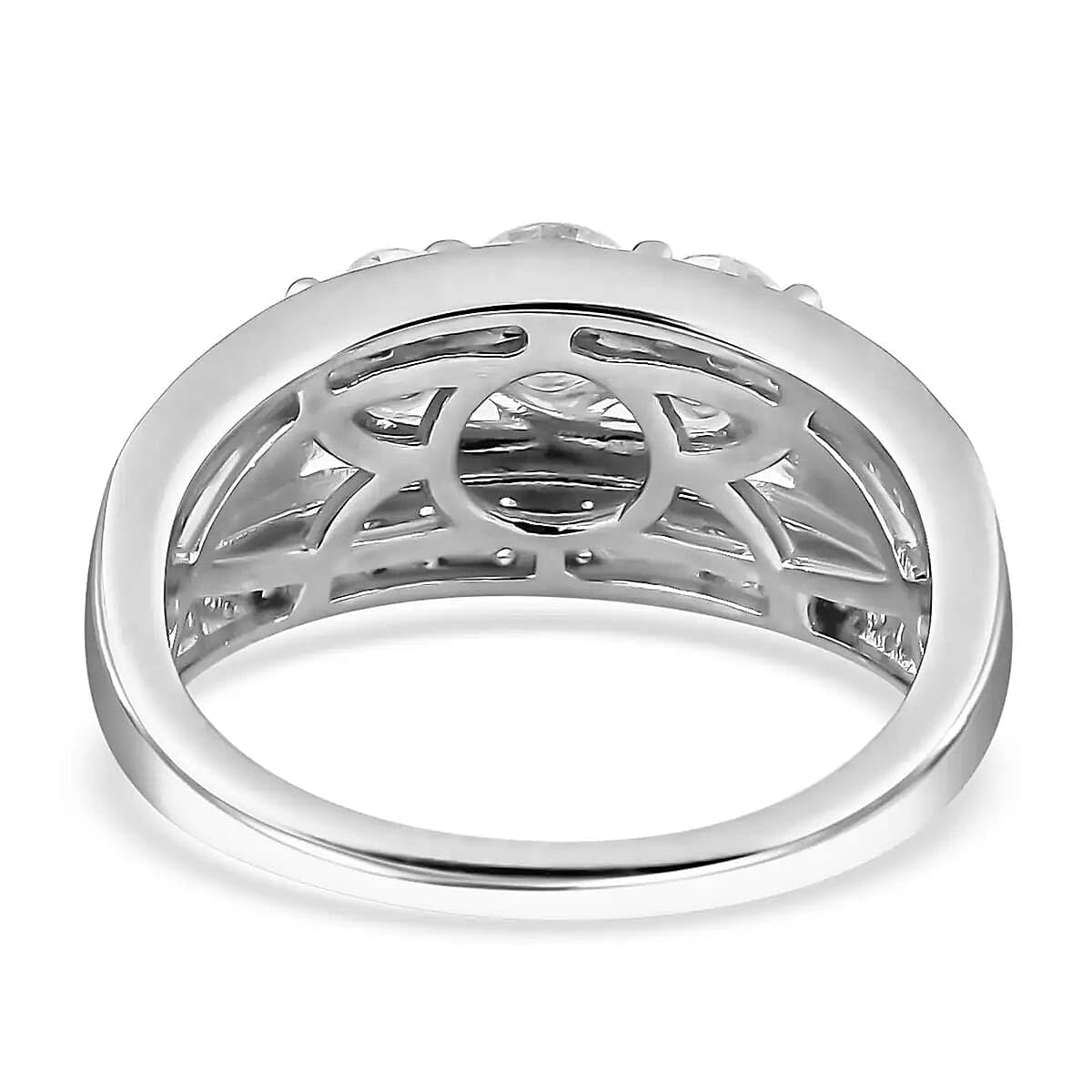 Shop LC Moissanite 925 Sterling Silver Ring for Women Jewelry Birthday Mothers Day Gifts for Women - Image 6