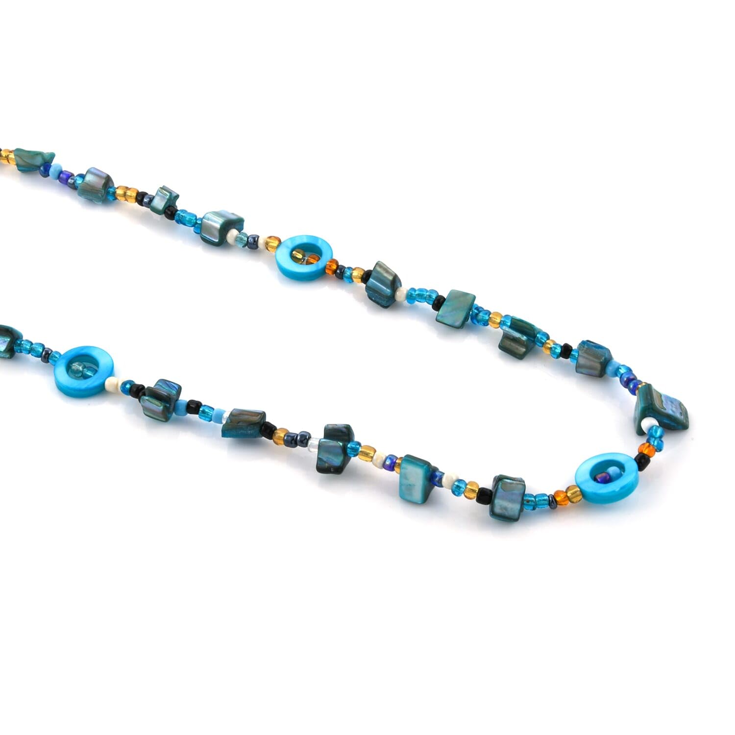Shop LC Resin Seed Bead Necklace for Women Jewelry Size 40" Mothers Day Gifts - Image 5