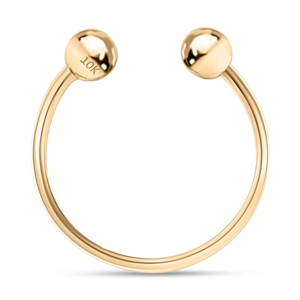 Shop LC Septum Nose Ring in 10K Yellow Gold 0.50 Grams