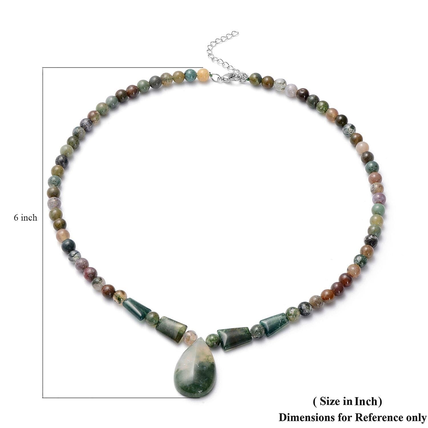 Tigers Eye Beaded Necklaces for Women - Tiger Eye Necklace Pendant Choker Gemstone Birthstone Necklaces for Women - Beach Boho Jewelry - Size 20" Birthday Christmas Gifts for Her - Image 5
