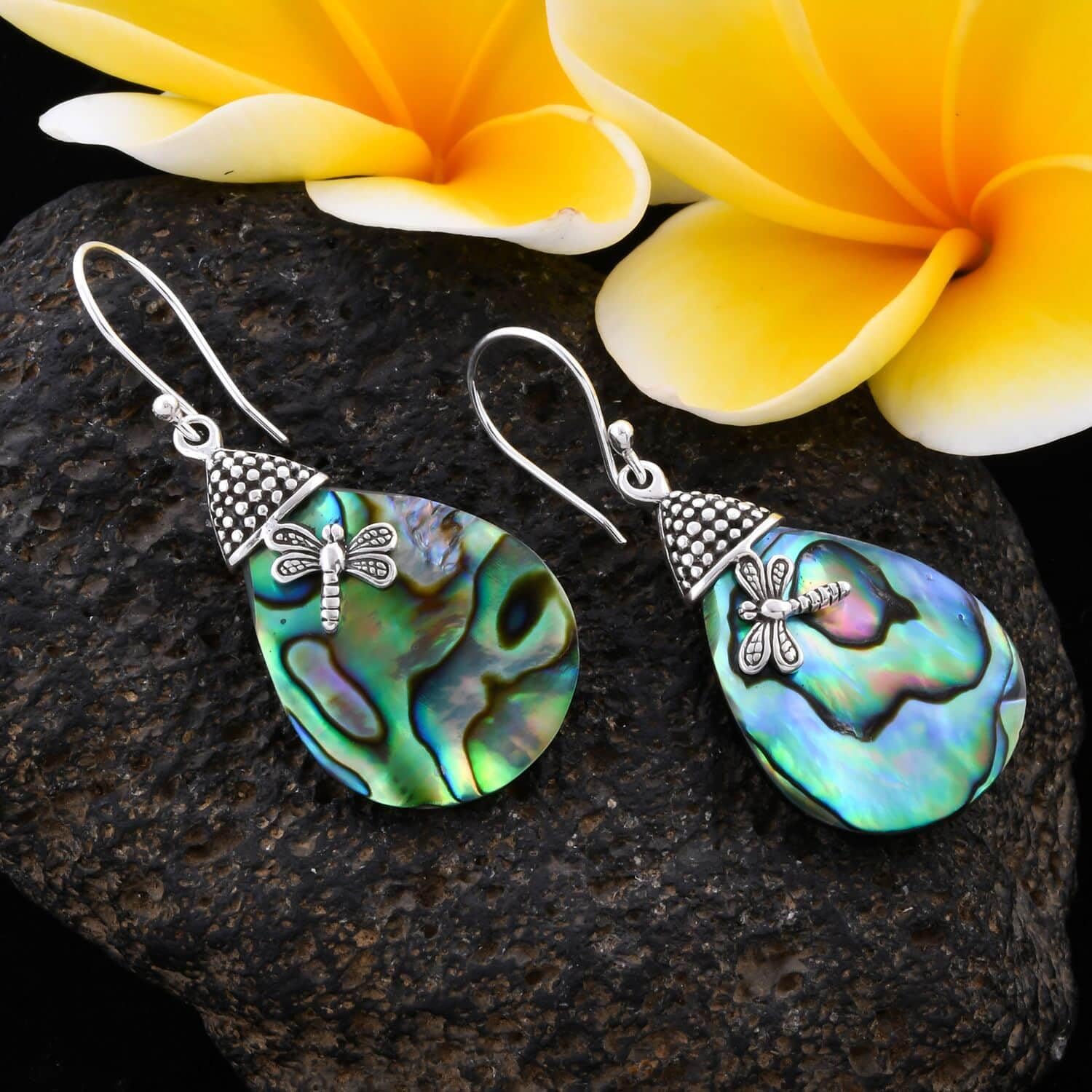 White Black Crystal Silvertone Dangle Drop Dragon Earrings for Women Jewelry Birthday Gifts for Women - Image 2
