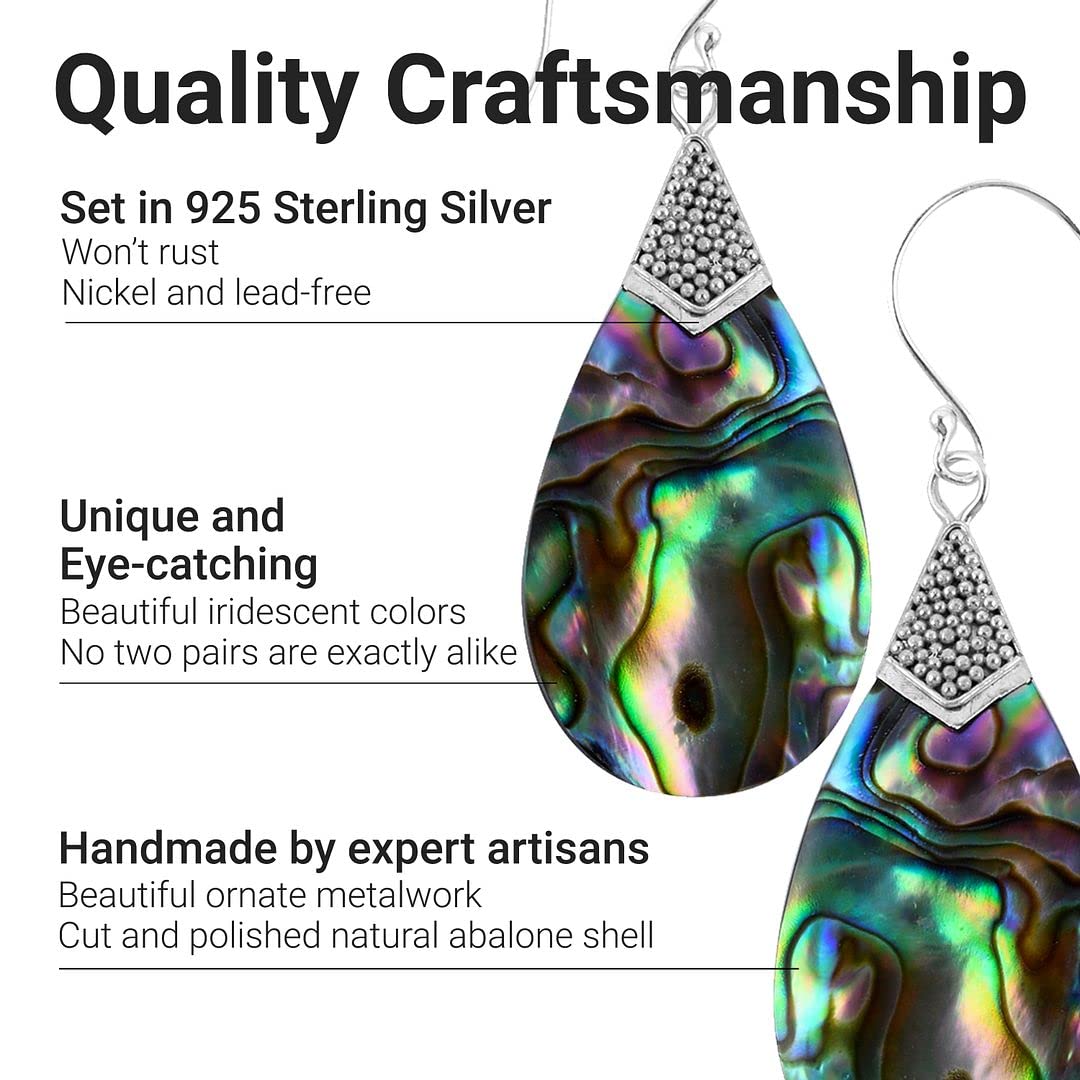 Women's Earrings 925 Sterling Silver - Beach Boho Unique Costume Jewelry Anniversary Birthday Christmas Gifts - Image 3